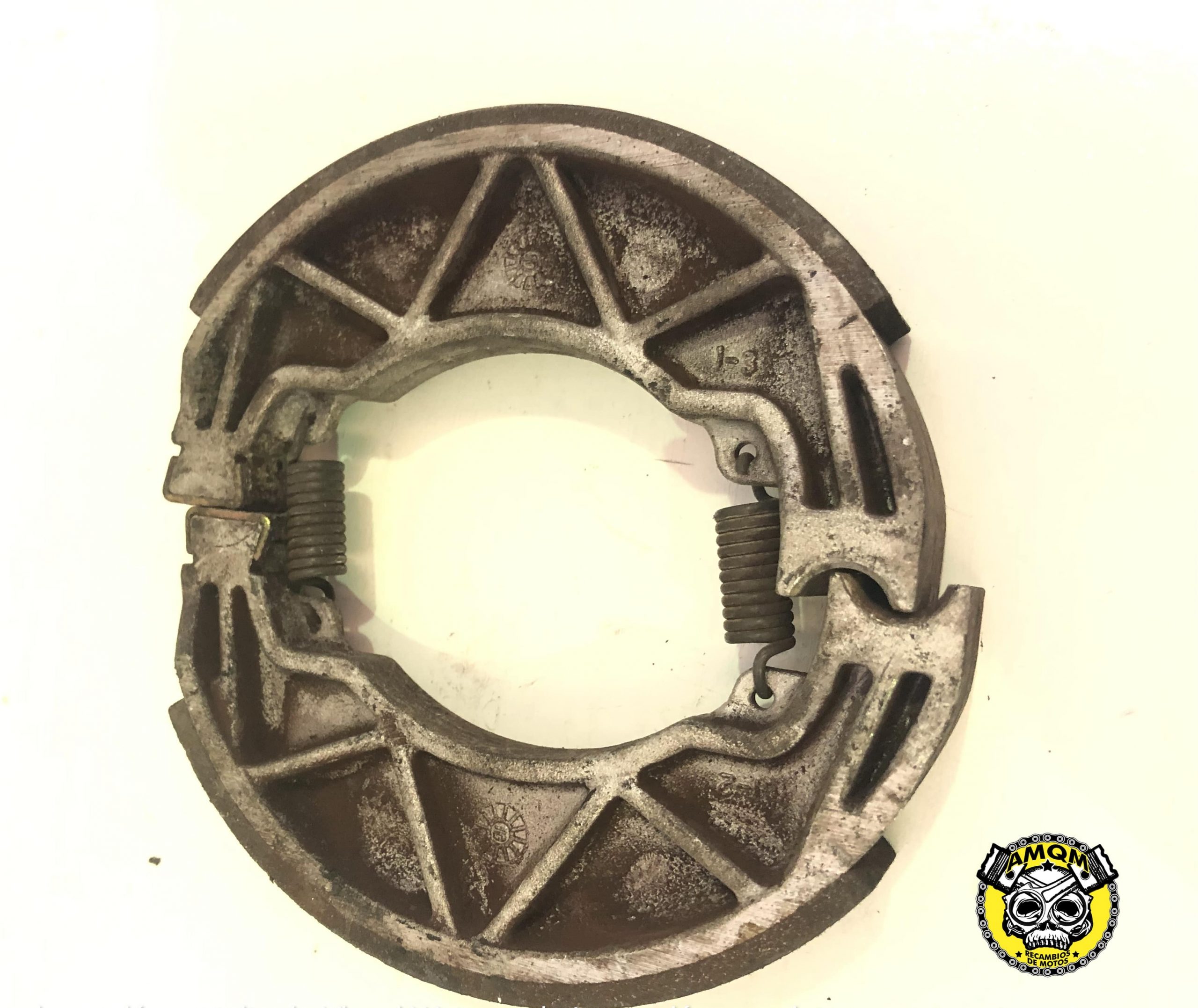 Coppia Ganasce Freno Posteriore Newfren Vespa 50cc Ruota 9 - Foto 2